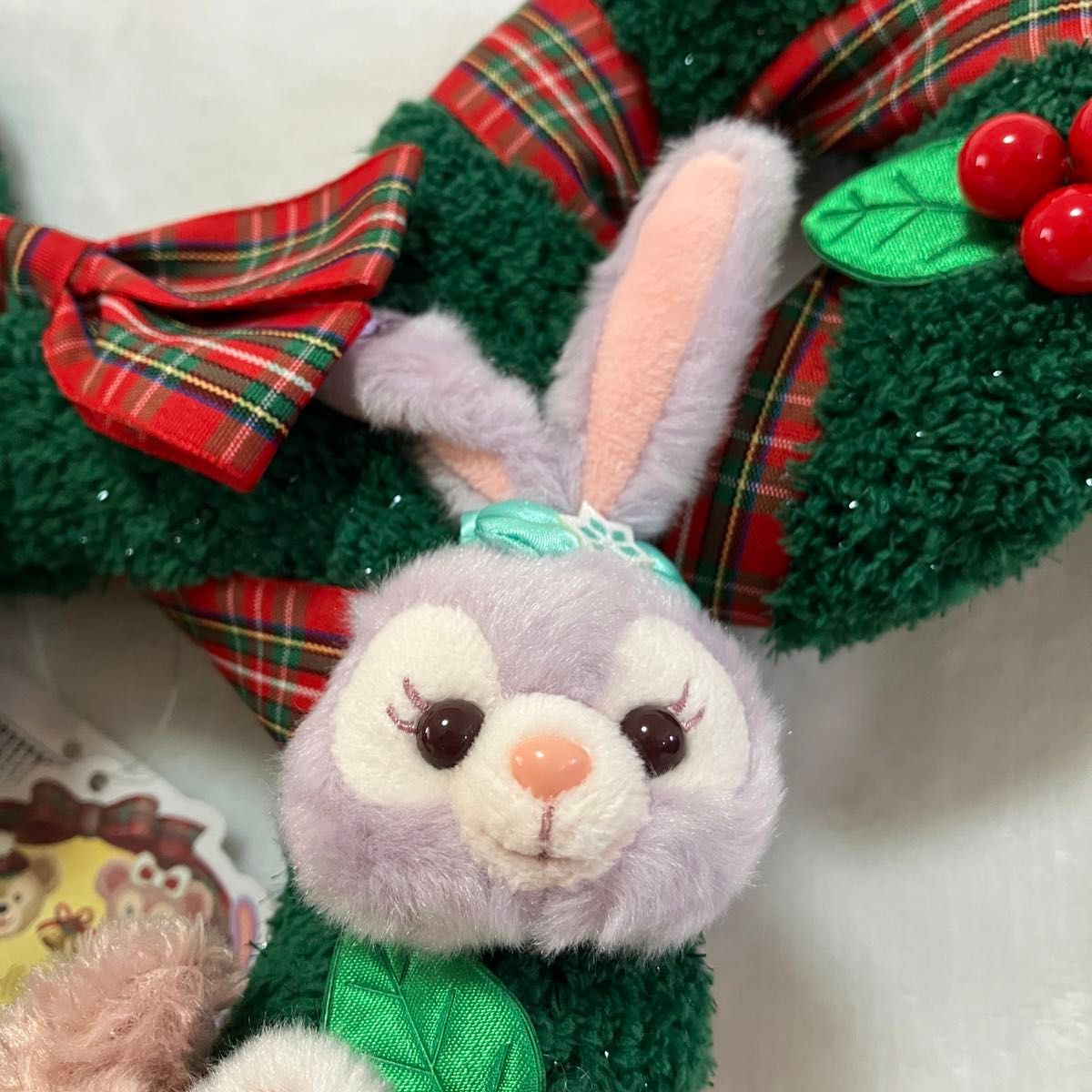 ダッフィー＆フレンズ クリスマスリース 2018 東京ディズニーシー タグ
