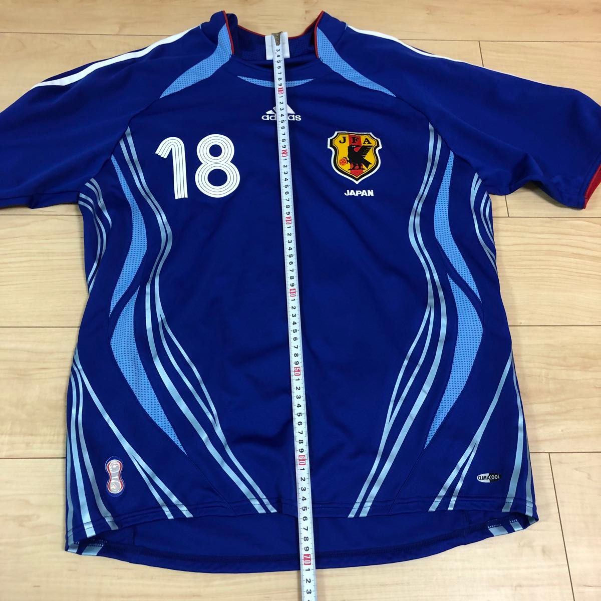 ユニフォーム 小野伸二 18番 アディダス 日本代表 サッカー日本代表