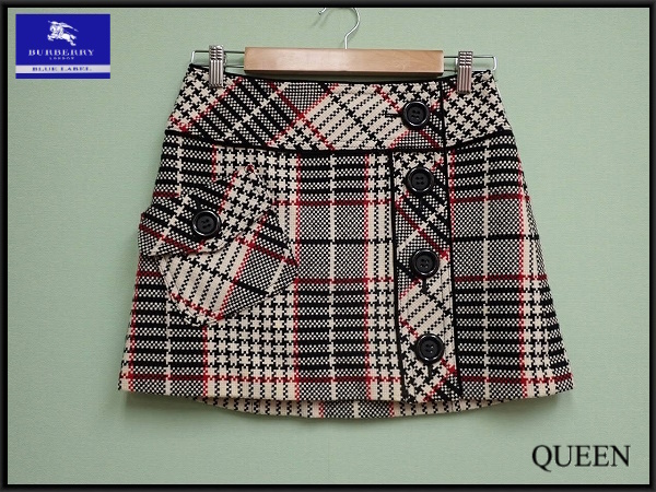 BURBERRY チェック柄スカート BURBERRY BLUE LABEL チェック柄スカート