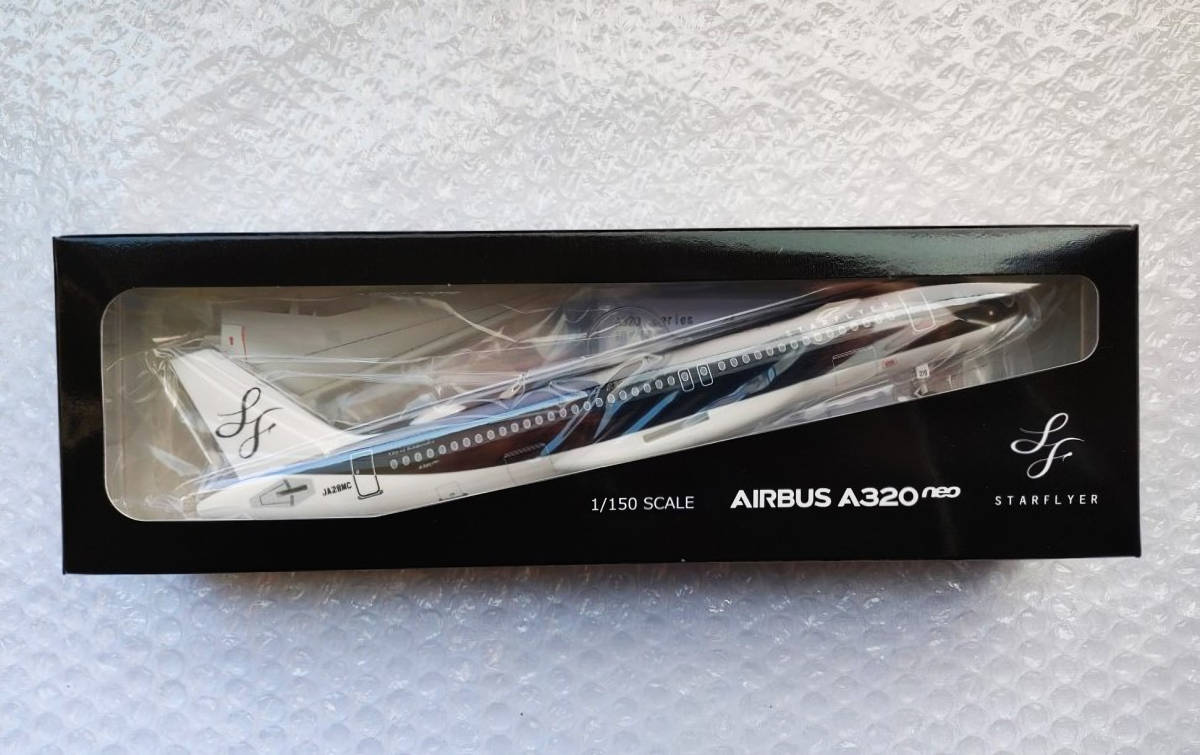 Yahoo!オークション - スターフライヤー飛行機 完成品模型 A320neo STA