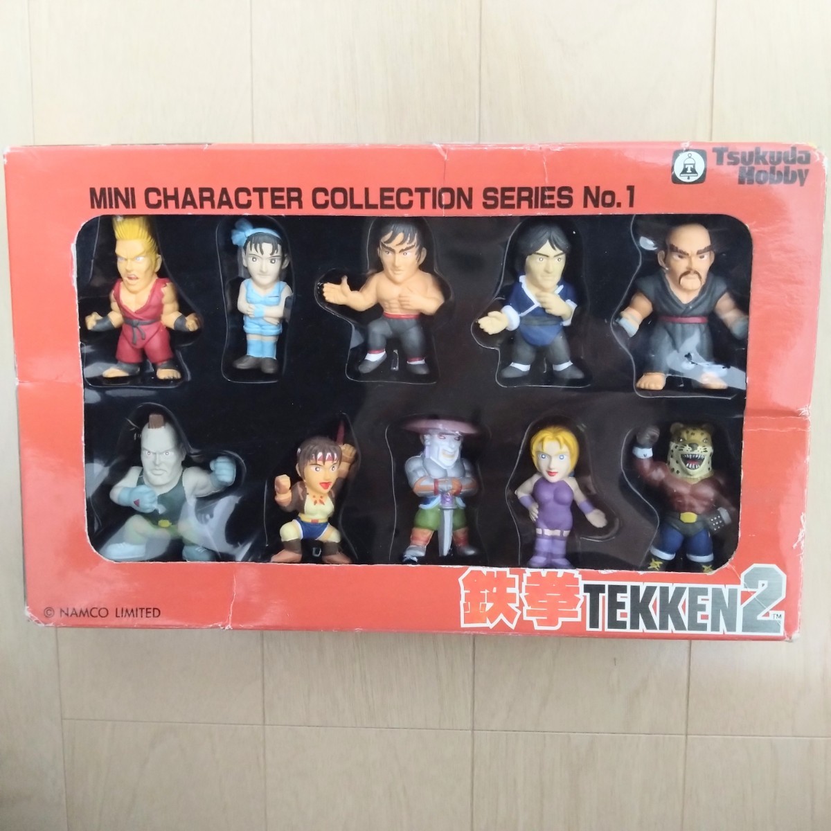鉄拳 2 TEKKEN ミニ キャラクター フィギュア 10体 セット 未開封品