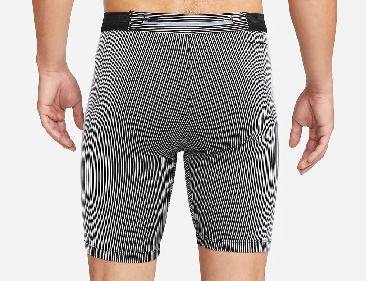 Nike エアロスイフト ハーフ タイツ M グレー マラソン スパッツ M