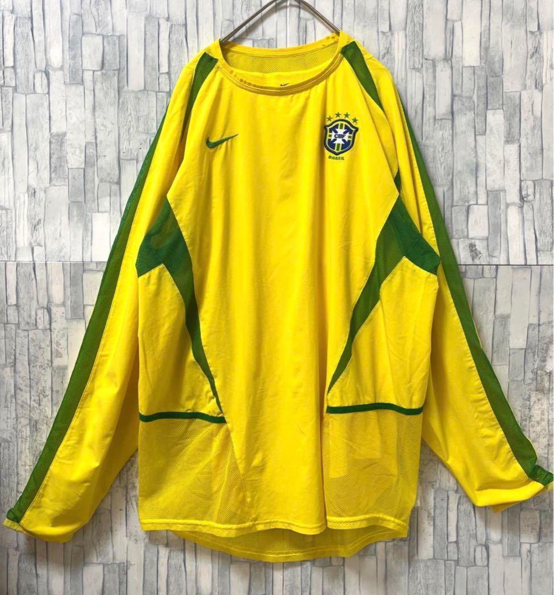 NIKE ナイキ サッカー ブラジル代表 2002 日韓W杯 ユニフォーム ゲーム