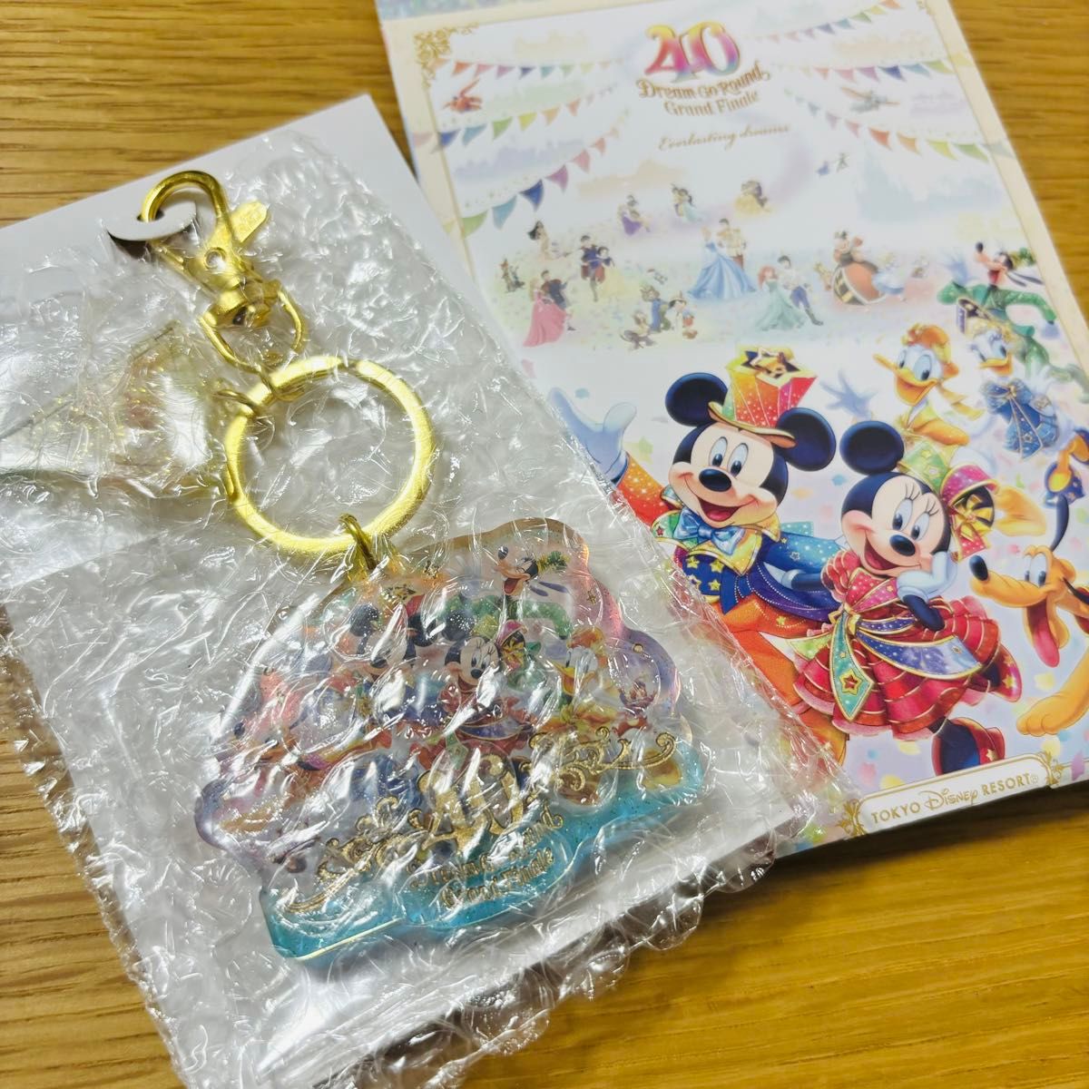 ディズニーランド 40周年 グランドフィナーレ キーチェーン