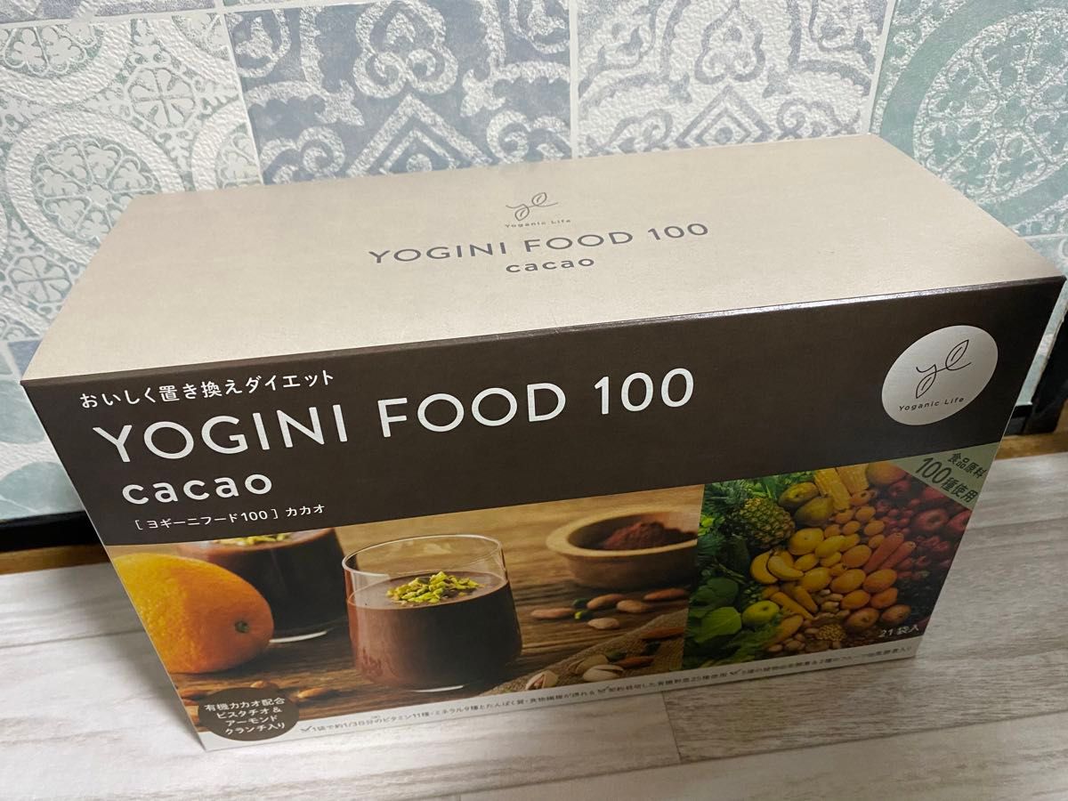 LAVA人気カカオ味 ヨガニーフード100 cacao 21食分 オンラ