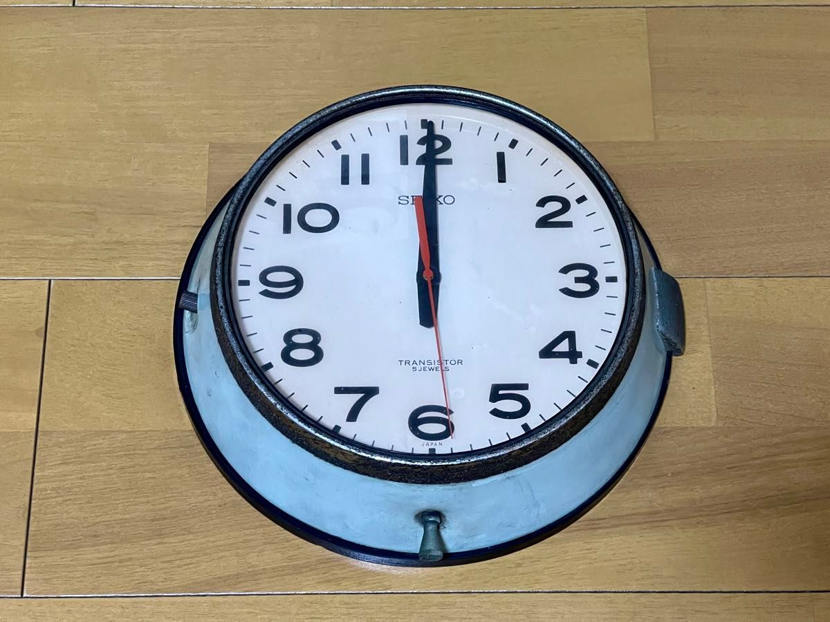 セイコー SEIKO 船舶時計 トランジスタクロック TTF-531 動作品｜Yahoo