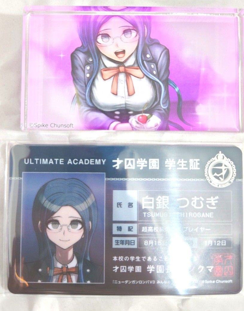 ダンガンロンパ シリーズ アクリルミニブロック Vol 3 才囚学園学生証