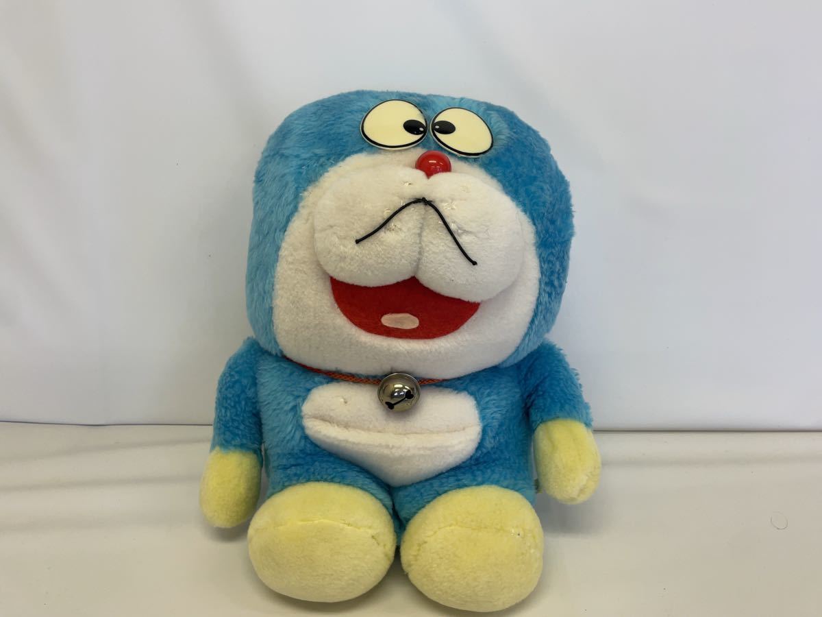 初期 80年代 ドラえもん ぬいぐるみ 約33cm 当時物昭和レトロ 藤子