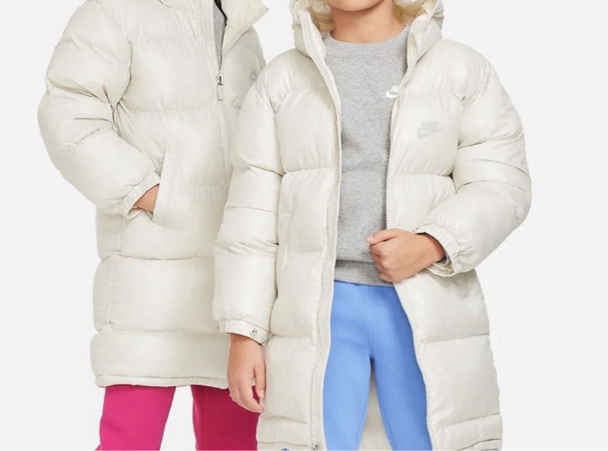 新品 160サイズ NIKE ナイキ ベンチコート ロング 男の子 女の子 中綿