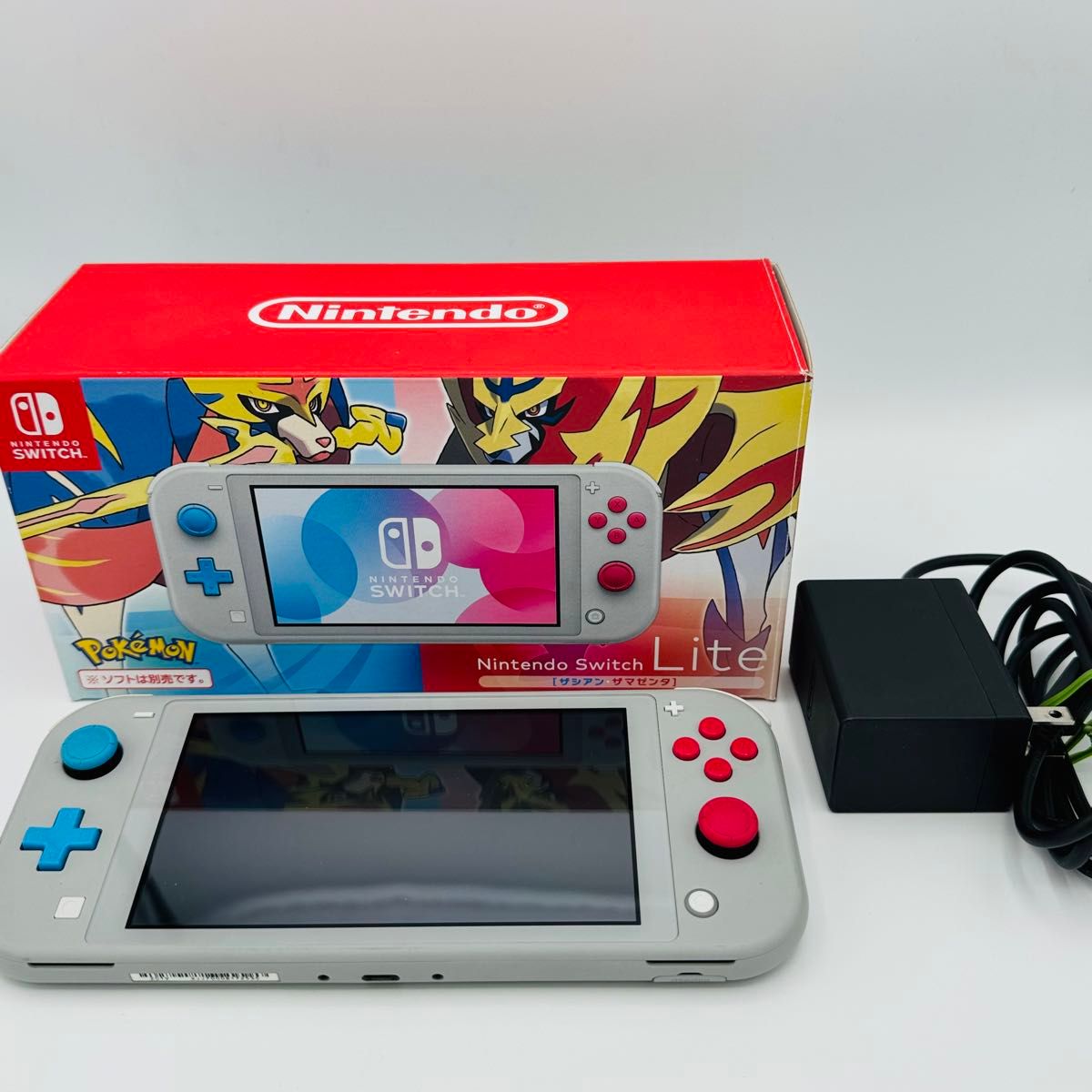 Nintendo Switch Lite ザシアン・ザマゼンタ本体 充電器 箱付 Nintendo