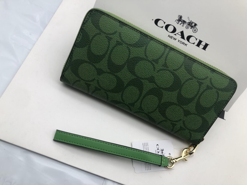 コーチ COACH 長財布 財布 シグネチャー ラウンドファスナー