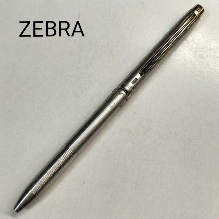 ゼブラ ZEBRA ウィンキー 2色ボールペン 黒 赤 シルバー ゴールド 廃番