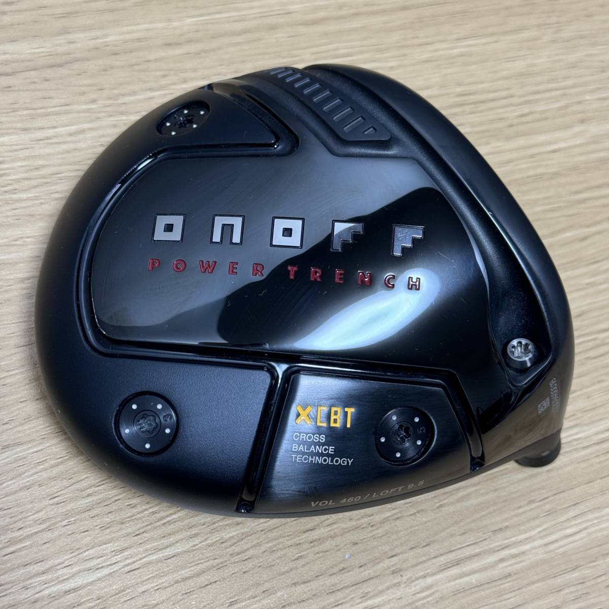 ONOFF 26KUROドライバー9.5度 ヘッドのみヘッドカバー付 onoff KURO