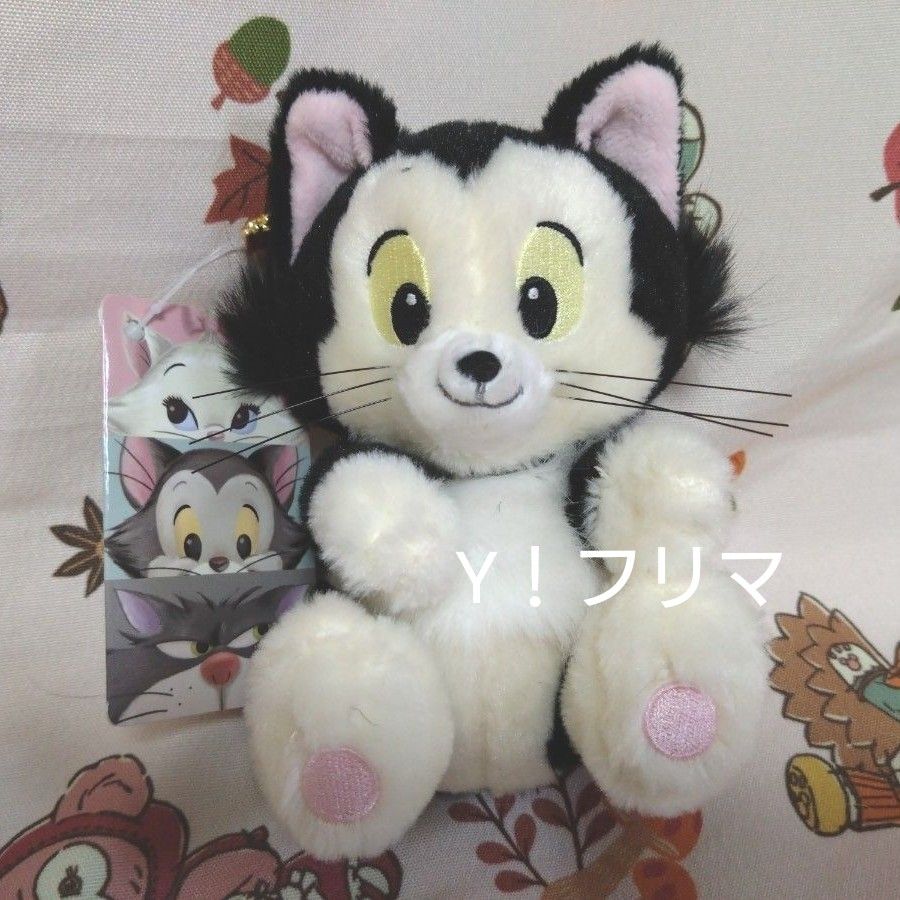 ディズニーストア フィガロ ぬいぐるみ キーチェーン キーホルダー 猫