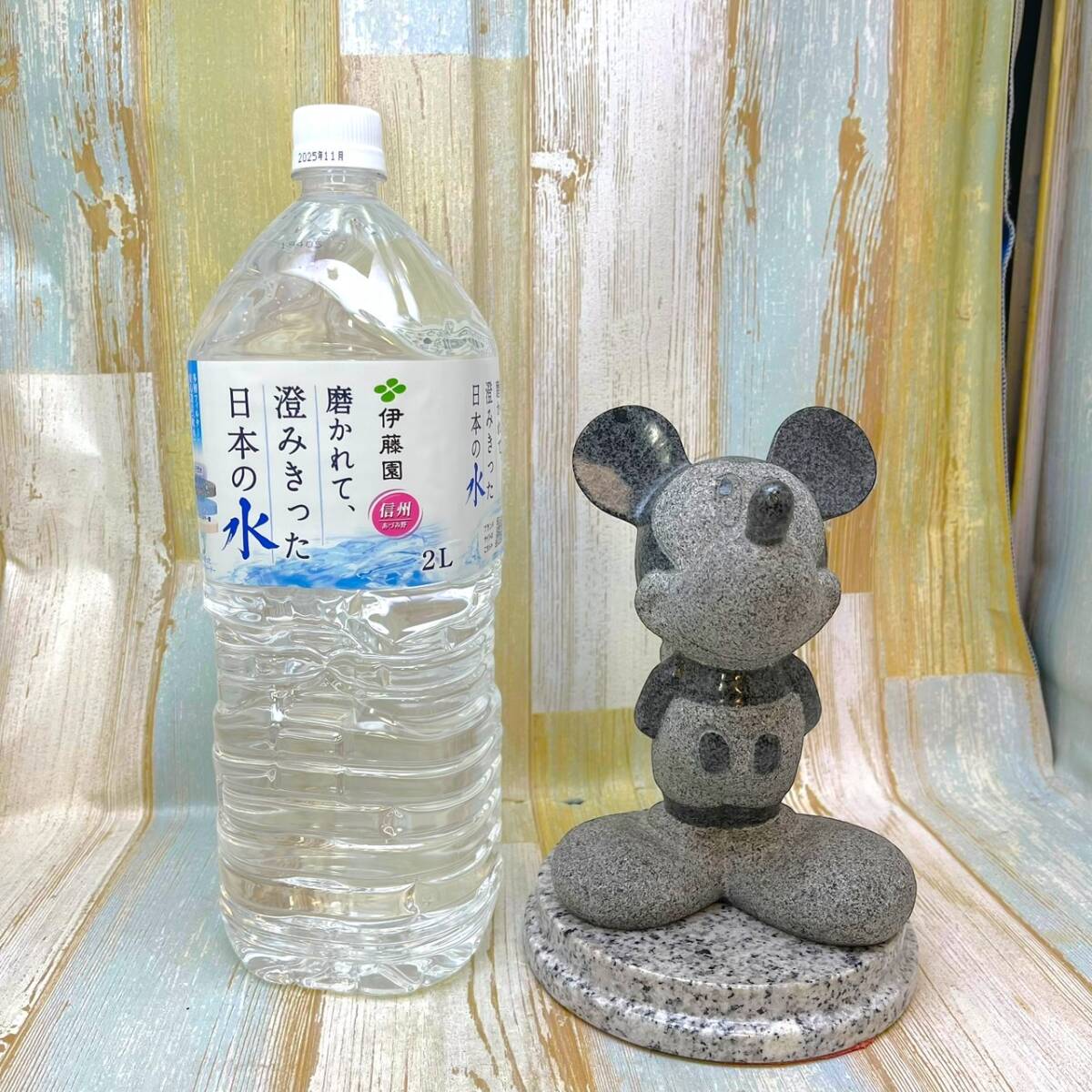 Yahoo!オークション - 激レア ミッキーマウス Mickey Mouse 石像 御影