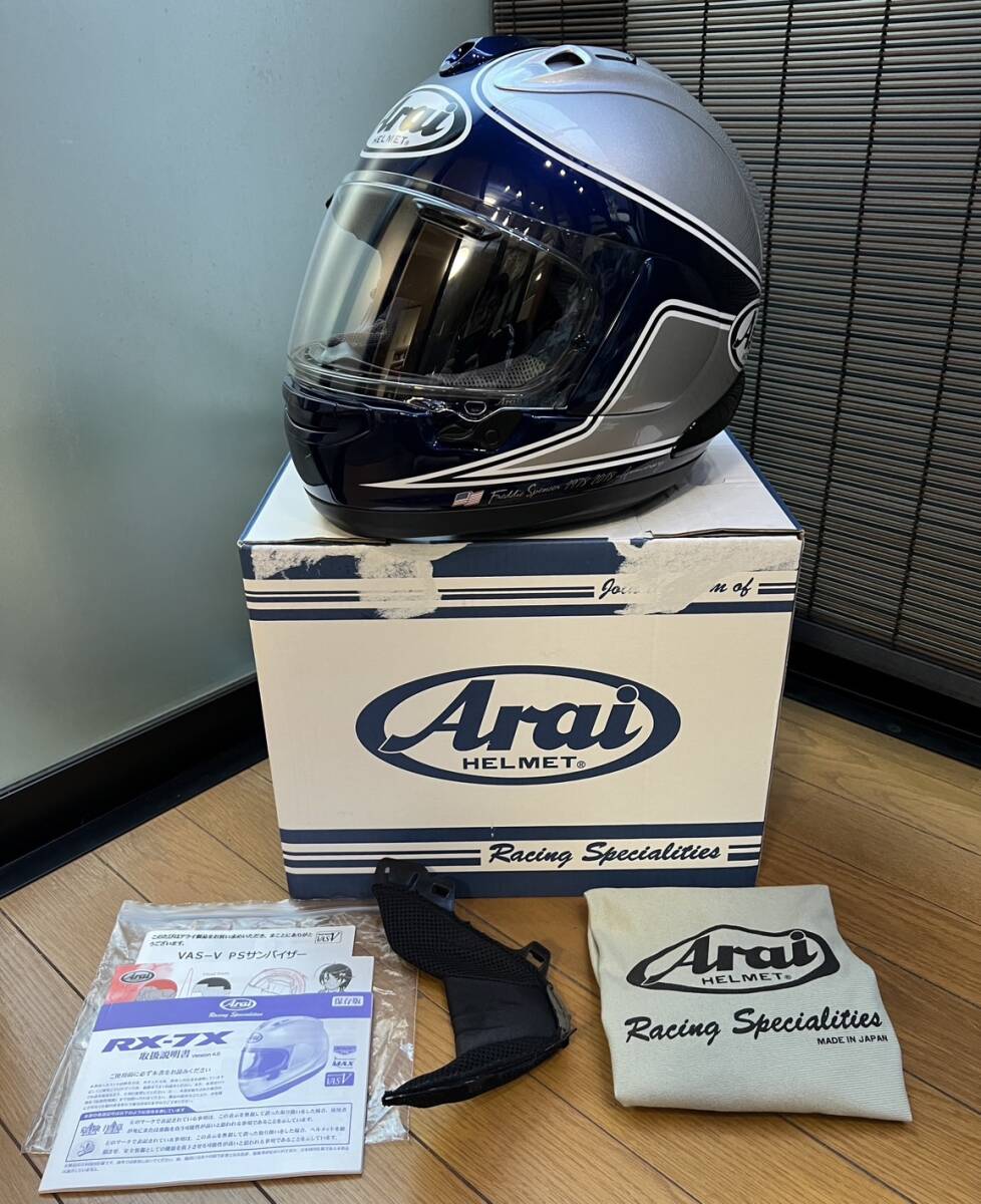 Yahoo!オークション - 美品 アライ スペンサー 40th RX-7X Lサイズ59-6