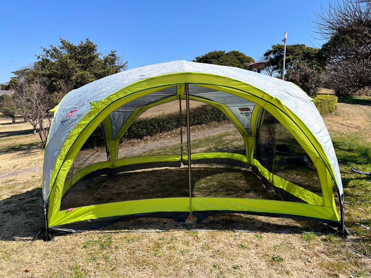 Coleman PARTY SHADE 360 LIME GREEN タープ Coleman PARTY SHADE 360