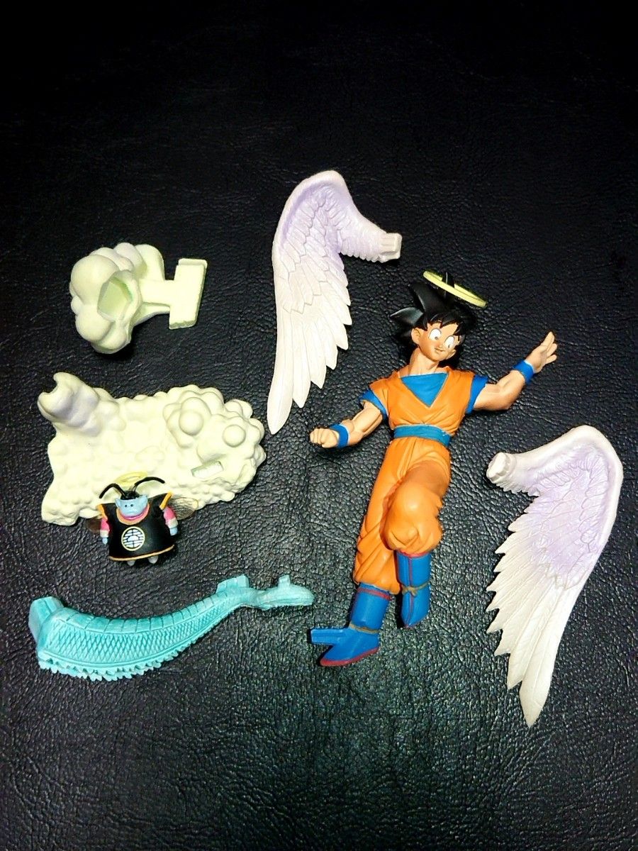 ドラゴンボール カプセル ボーナスパーツ 孫悟空＆ウーブ 彩色済