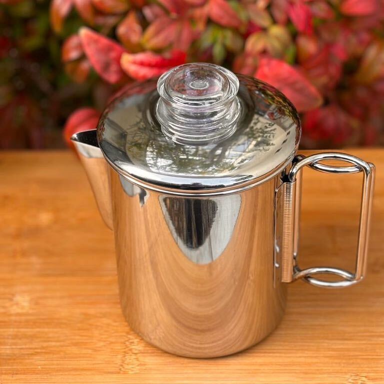 スノーピーク 廃盤 ステンレスパーコレーター5CUP 入手困難品 廃盤