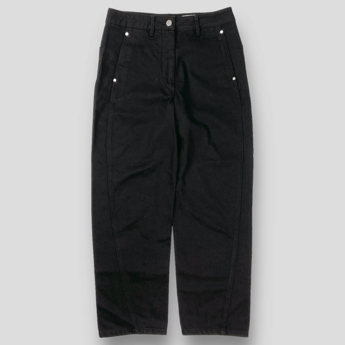 LEMAIRE / ルメール 20SS TWISTED PANTS BLACK DENIM ツイステッド