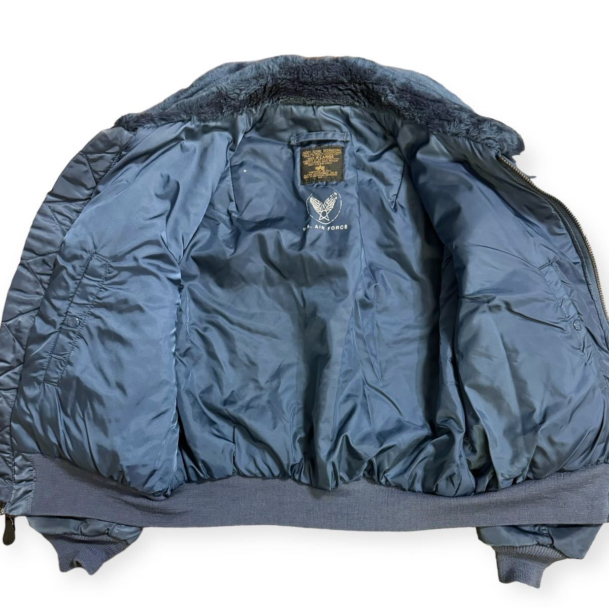 稀少 ALPHA INDUSTRIES アルファ USA製 50's復刻 B-15C フライト