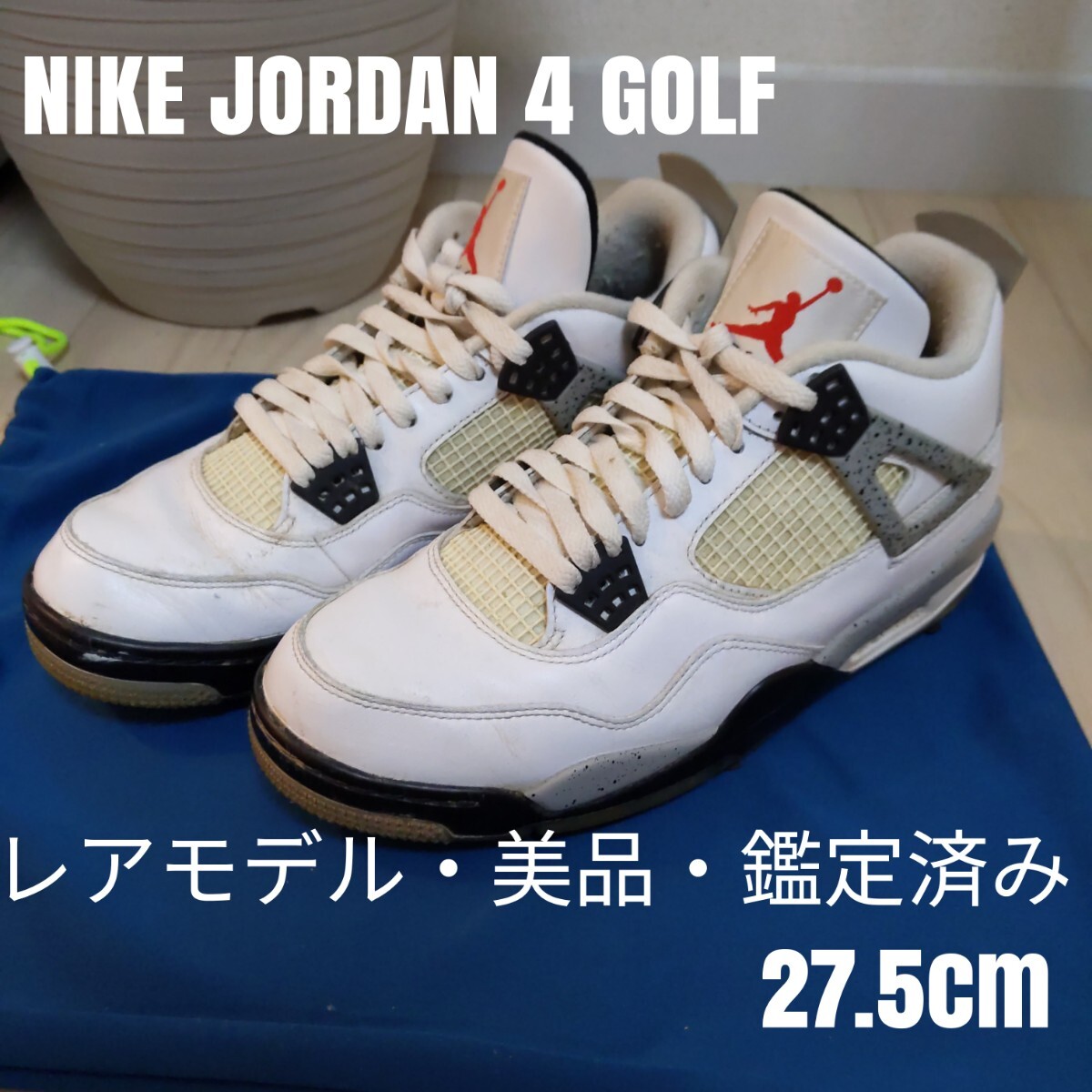 ジョーダン ADG4 27.5 ゴルフシューズ ホワイト