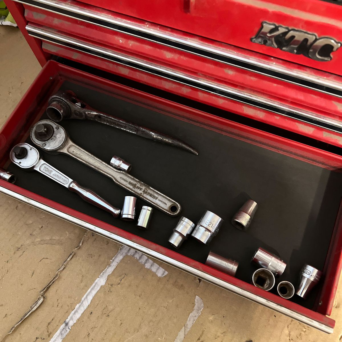 まとめて中古工具 工具箱（ジャンク） オマケ 工具 ☆状態良好☆工具