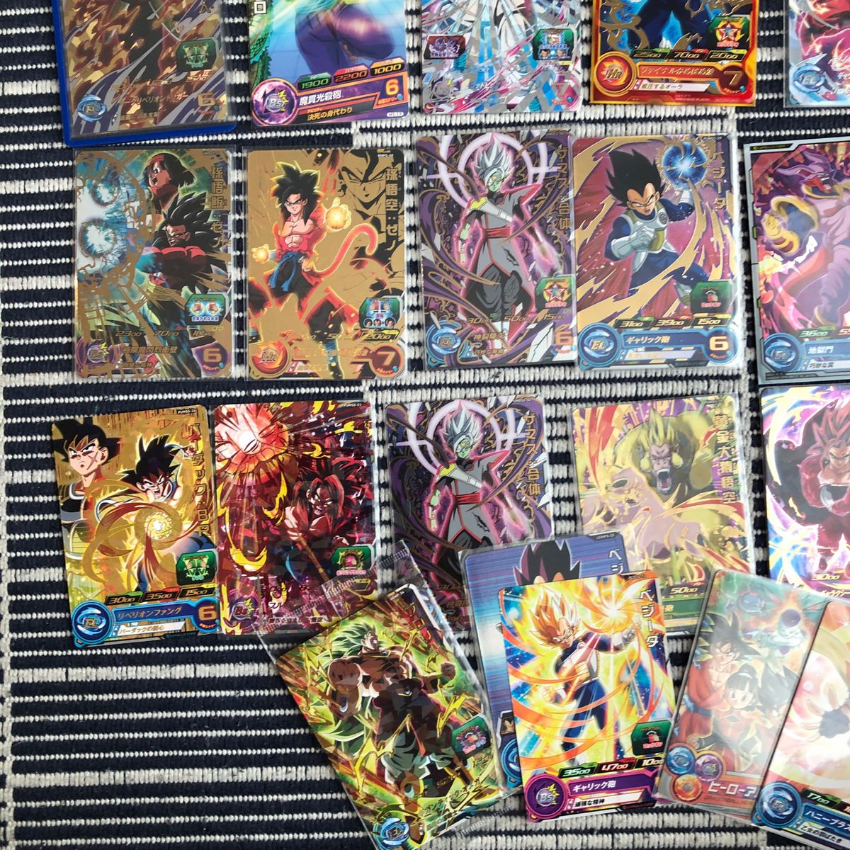 ドラゴンボールヒーローズ まとめ売り 930枚 P・CP・SR・青P 大量
