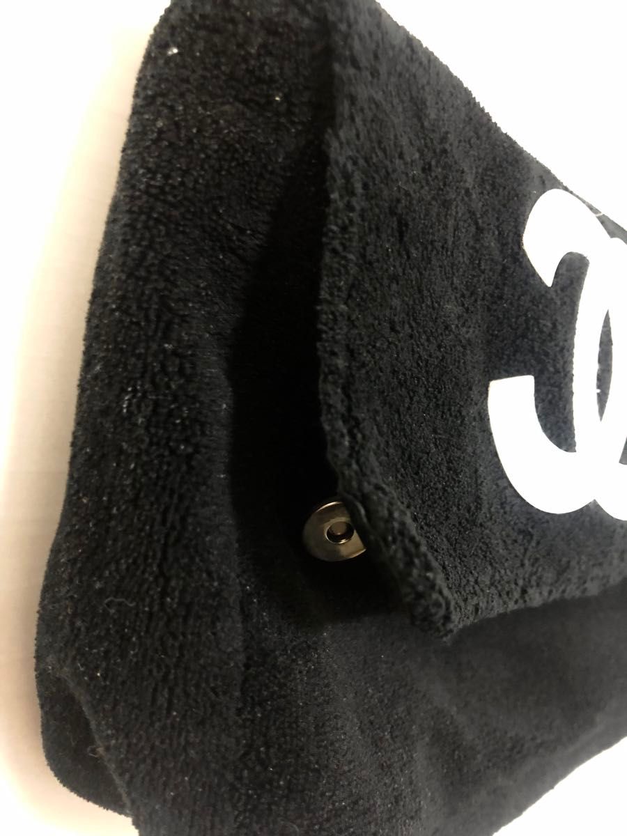 CHANEL シャネル ノベルティ ショルダーバッグ PRECISION ホワイトロゴ