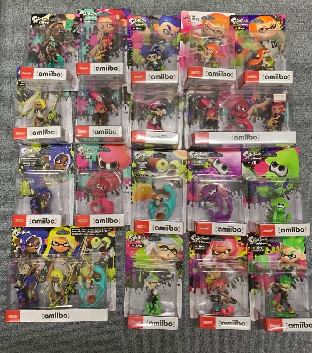 スプラトゥーン amiibo まとめ売り セット 合計28体 新品未開封品