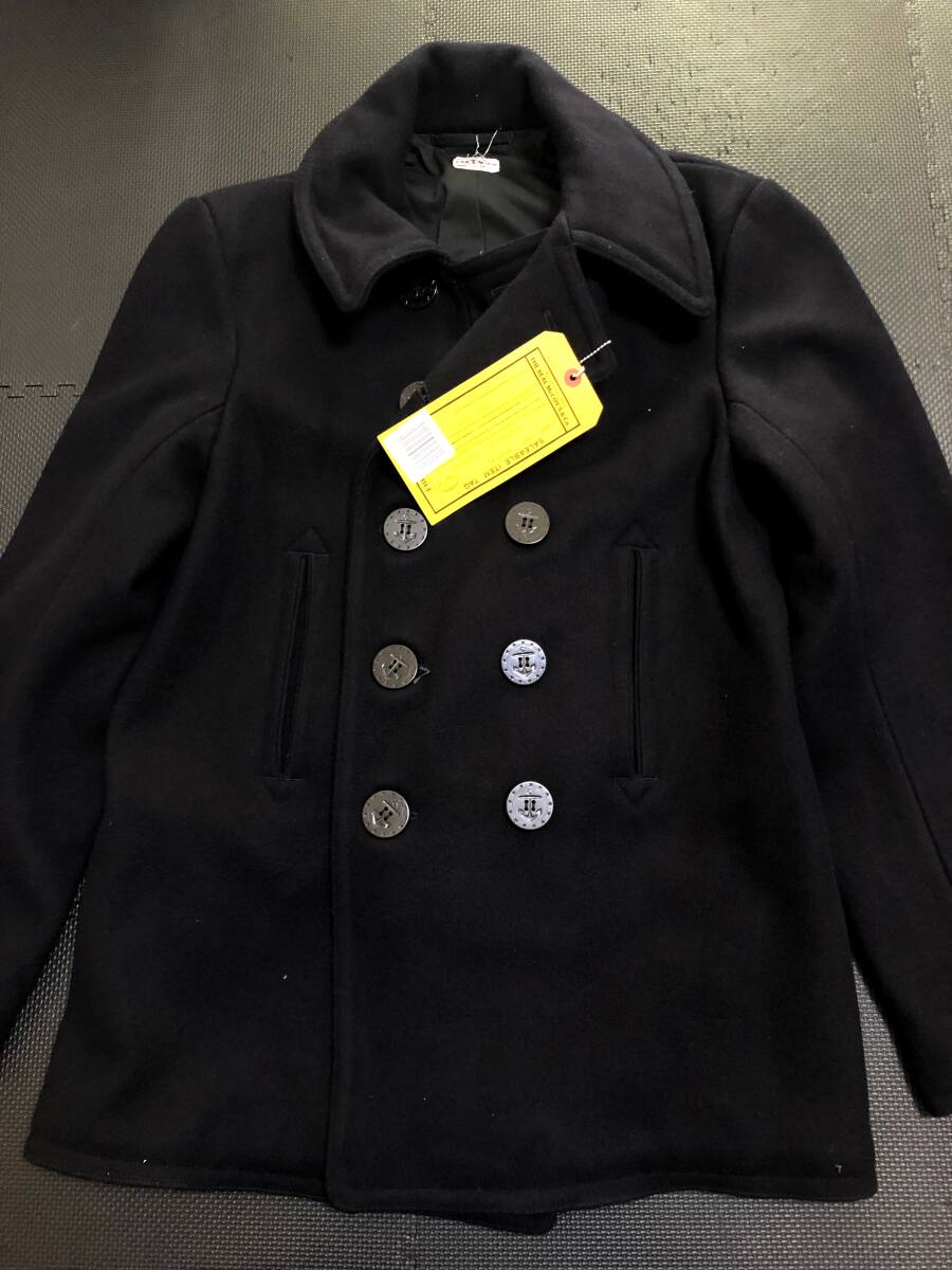 未使用品 サイズ46・3XL ザ リアル マッコイズ U S NAVYピーコート