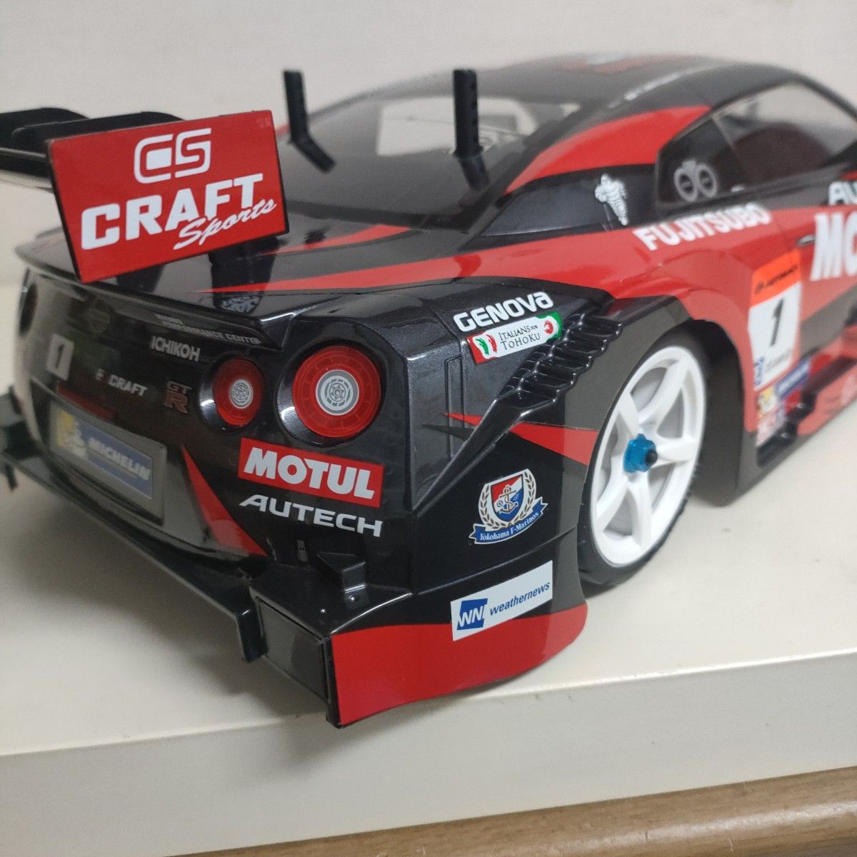 走行少】タミヤ製1/10モチュールオーテックGTRボディのみ｜Yahoo