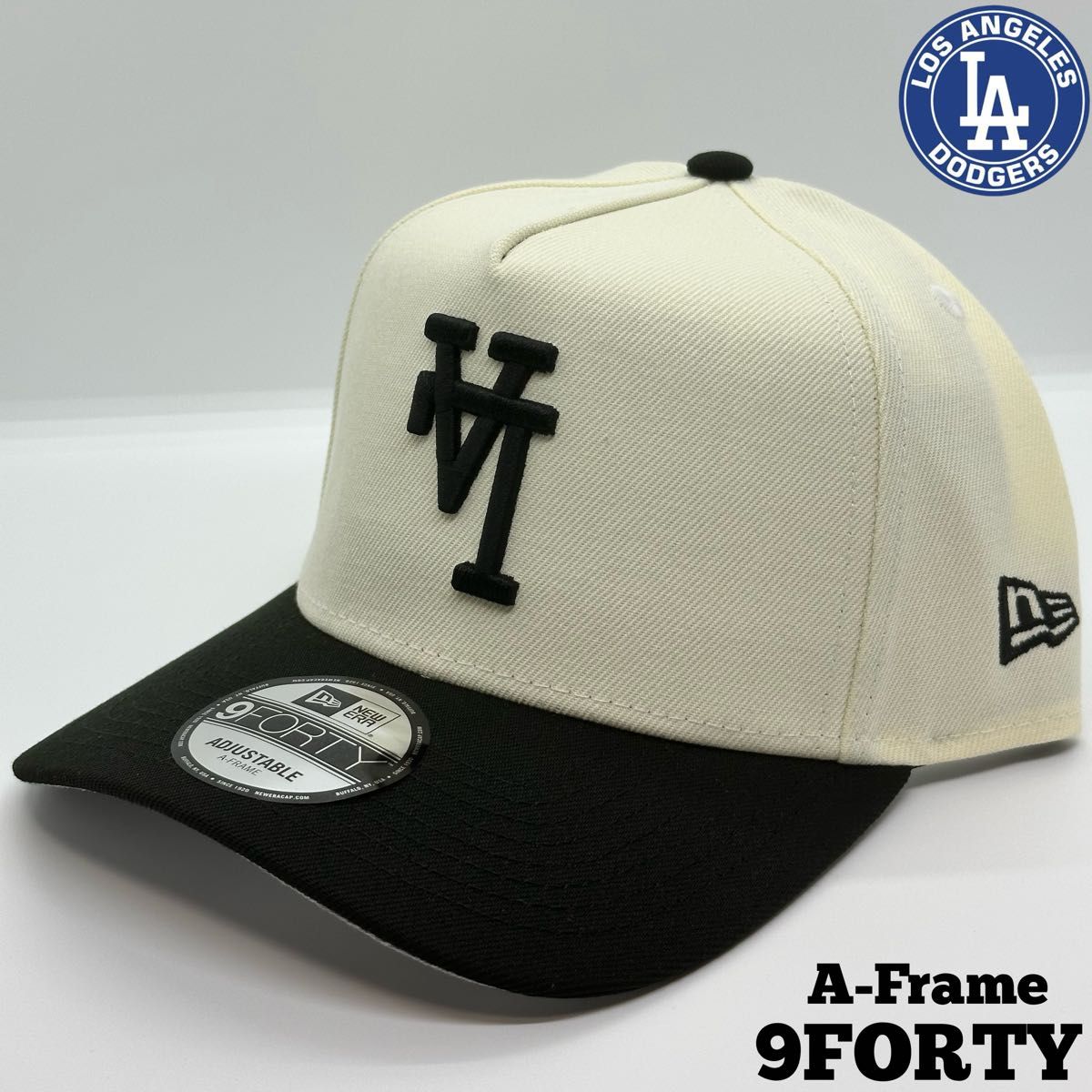 人気No 1・海外限定】 NEWERA 9FORTY A-Frame ドジャース LA逆ロゴ