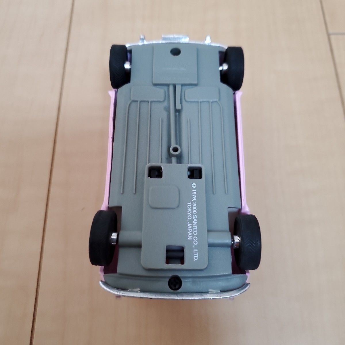 サンリオ ハローキティ車 レトロミニクーパー ピンク ミニカー 当時物