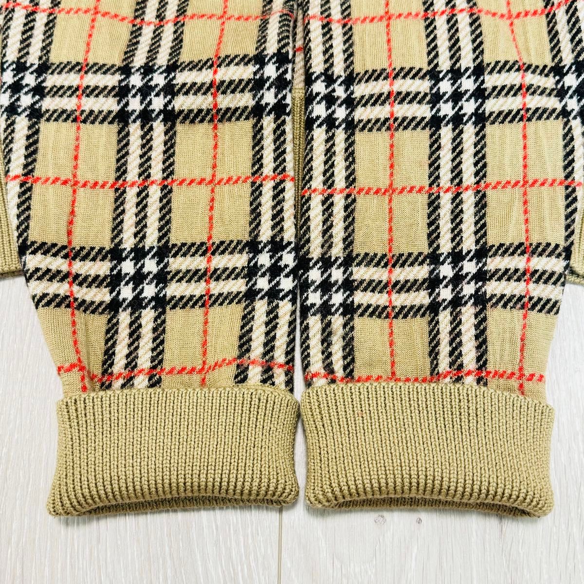 極美品】BURBERRY London England ヴィンテージチェック ニット
