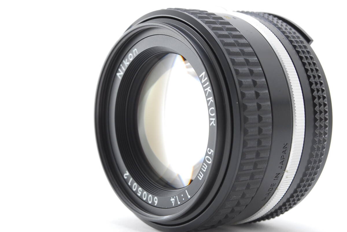 Nikon Ai-s NIKKOR 50mm f1.4 SICコーティングレンズ