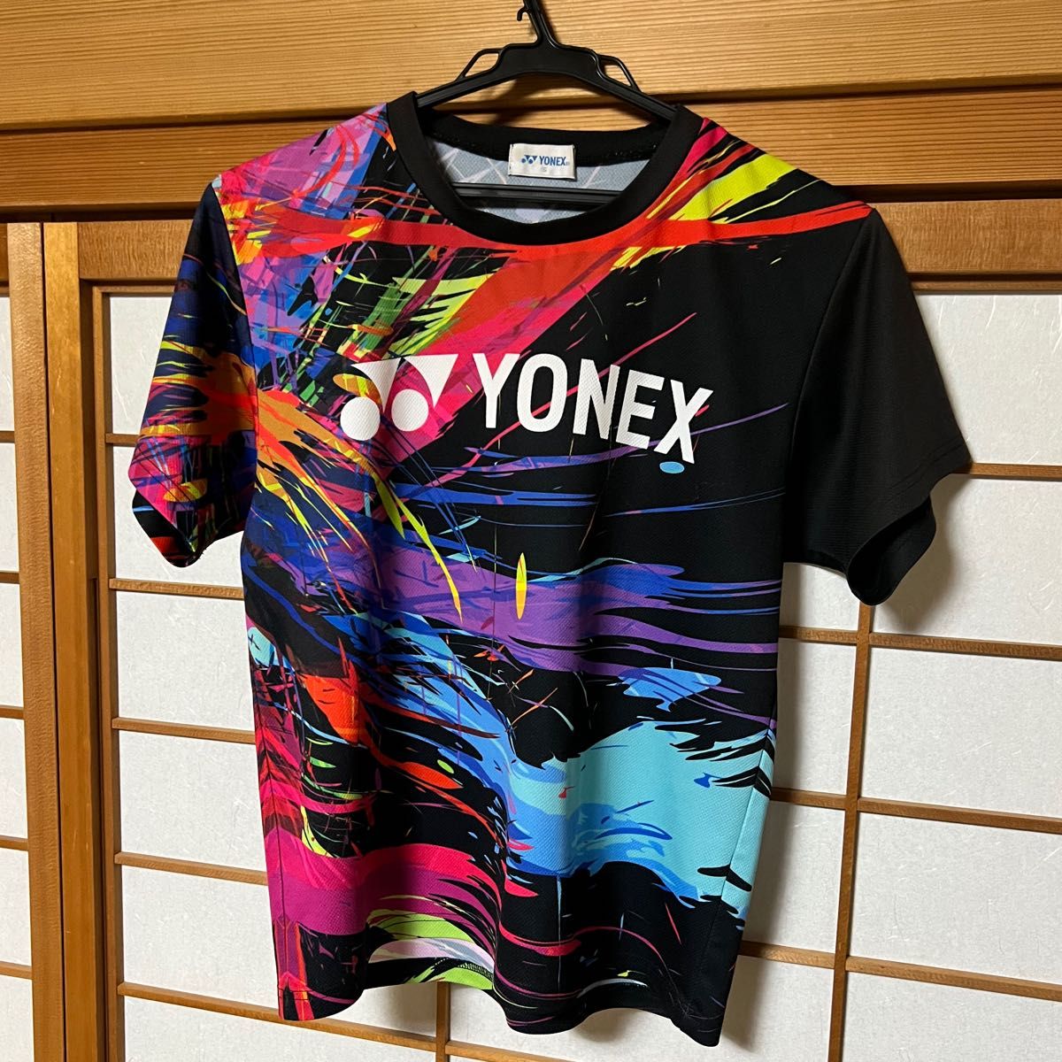ヨネックス インターハイ2022 Tシャツ 黒 ブラック ソフトテニス