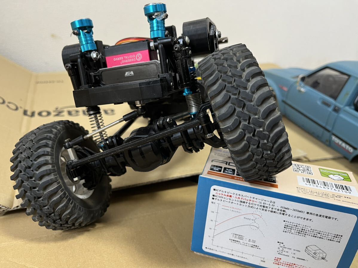 Yahoo!オークション - タミヤ cc-02 カスタム トヨタハイラックスボデ