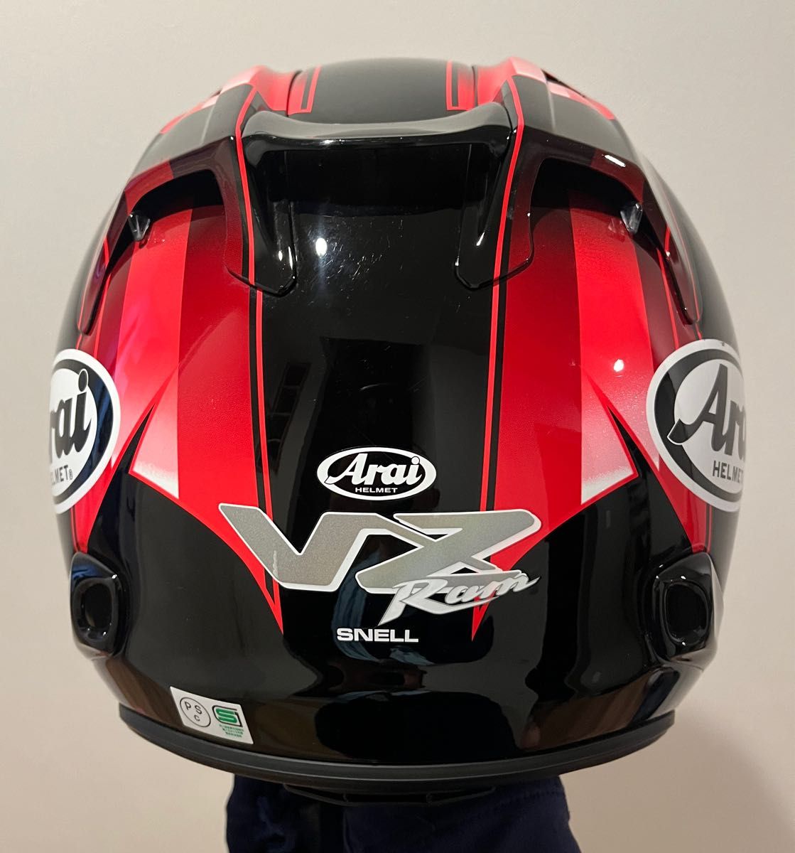 アライ Arai VZ-RAM ハラダツアー HARADA レプリカ 黒 赤 XL 美品 小傷