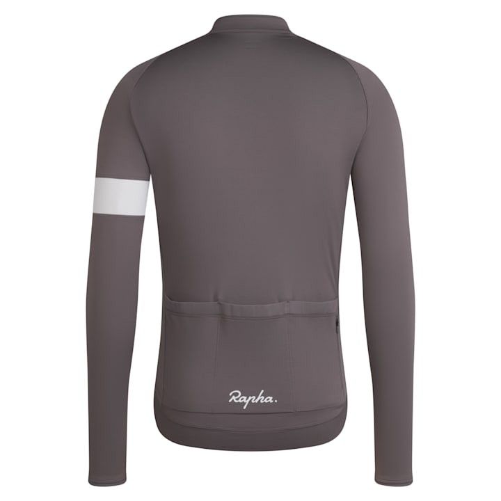 未使用新品 Rapha Core ロングスリーブジャージ S グレー メンズ