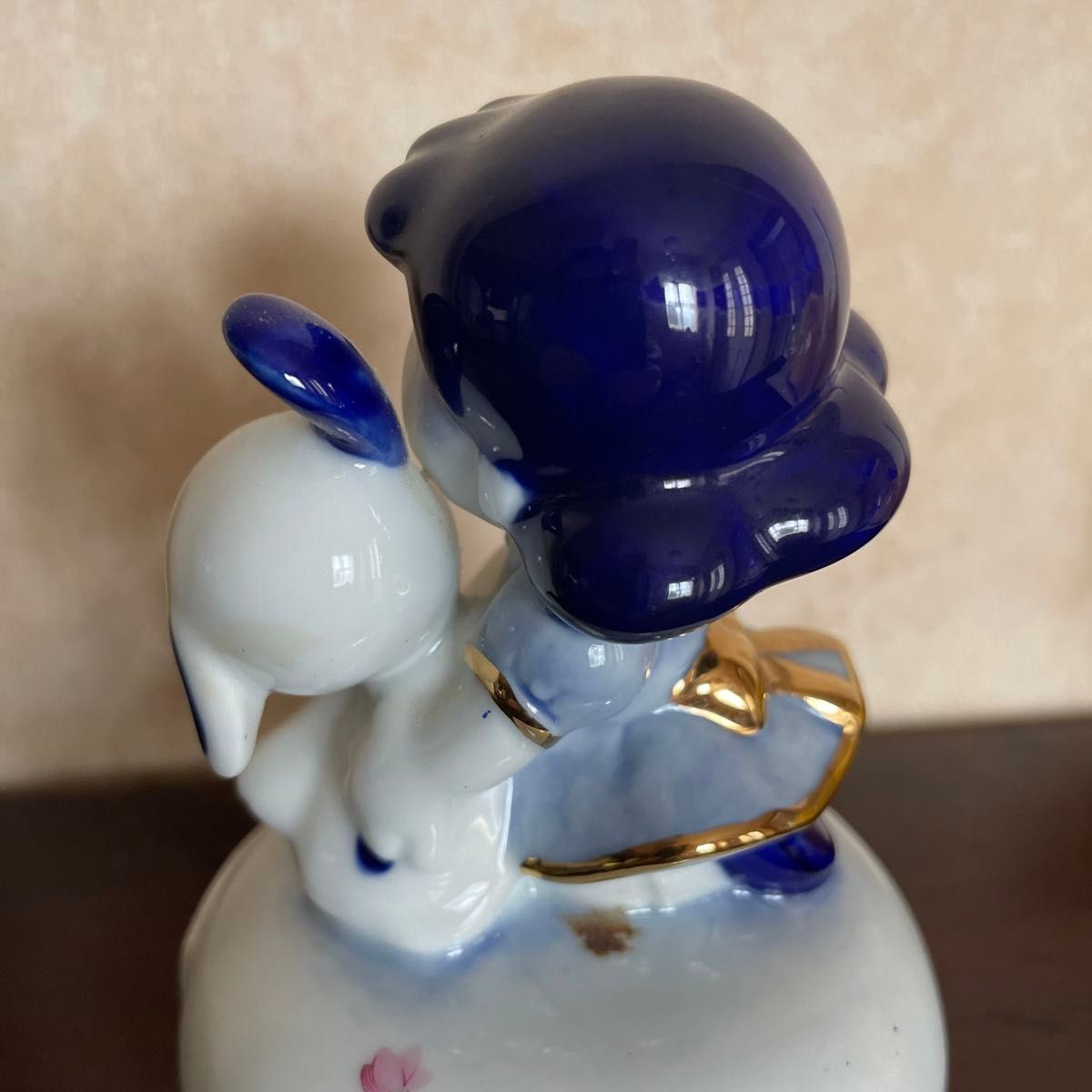 PEANUTS SNOOPY スヌーピーとルーシー オルゴール 陶器製 ピーナッツ