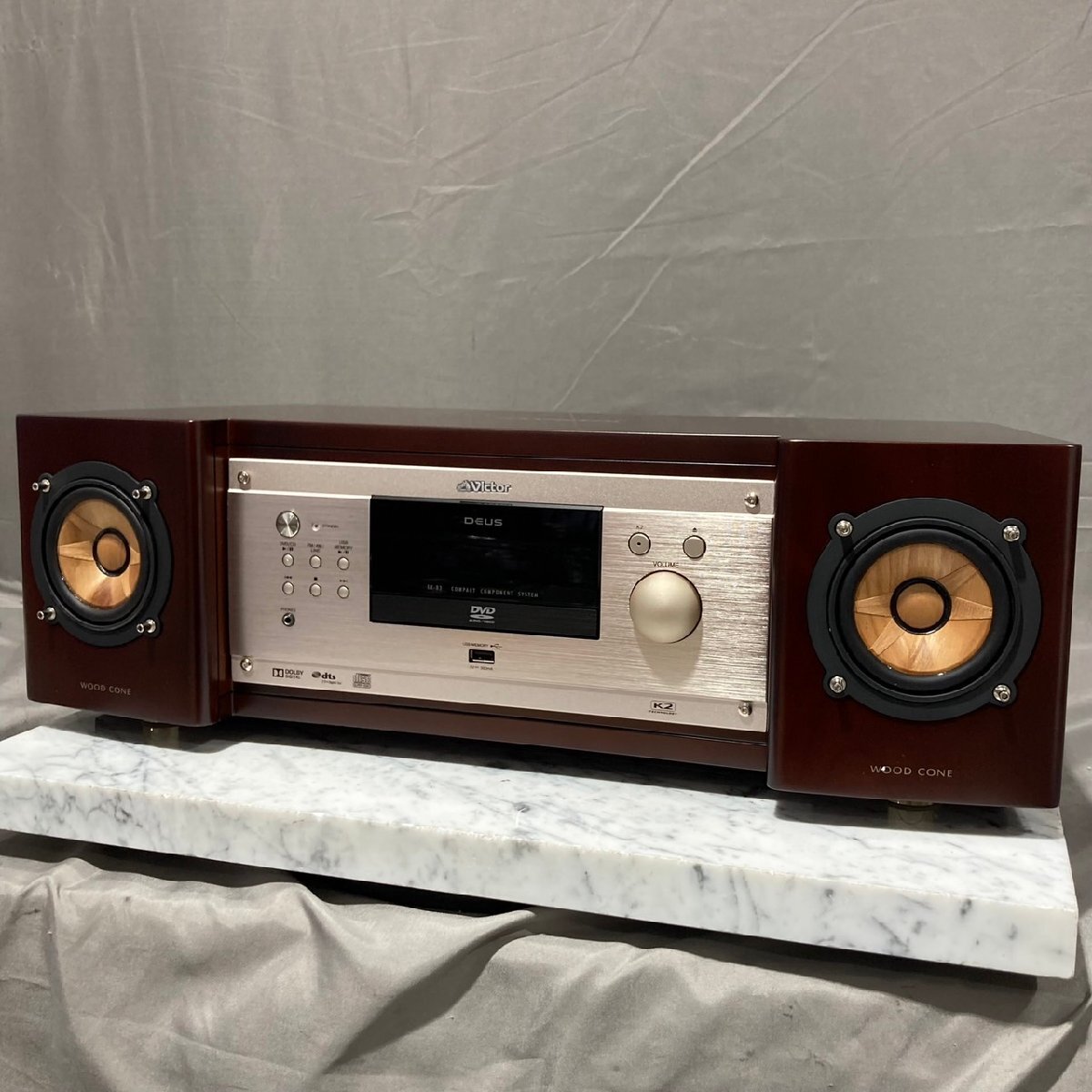 Victor ビクター JVC EX-B1 コンパクトコンポーネントシステム 楽天