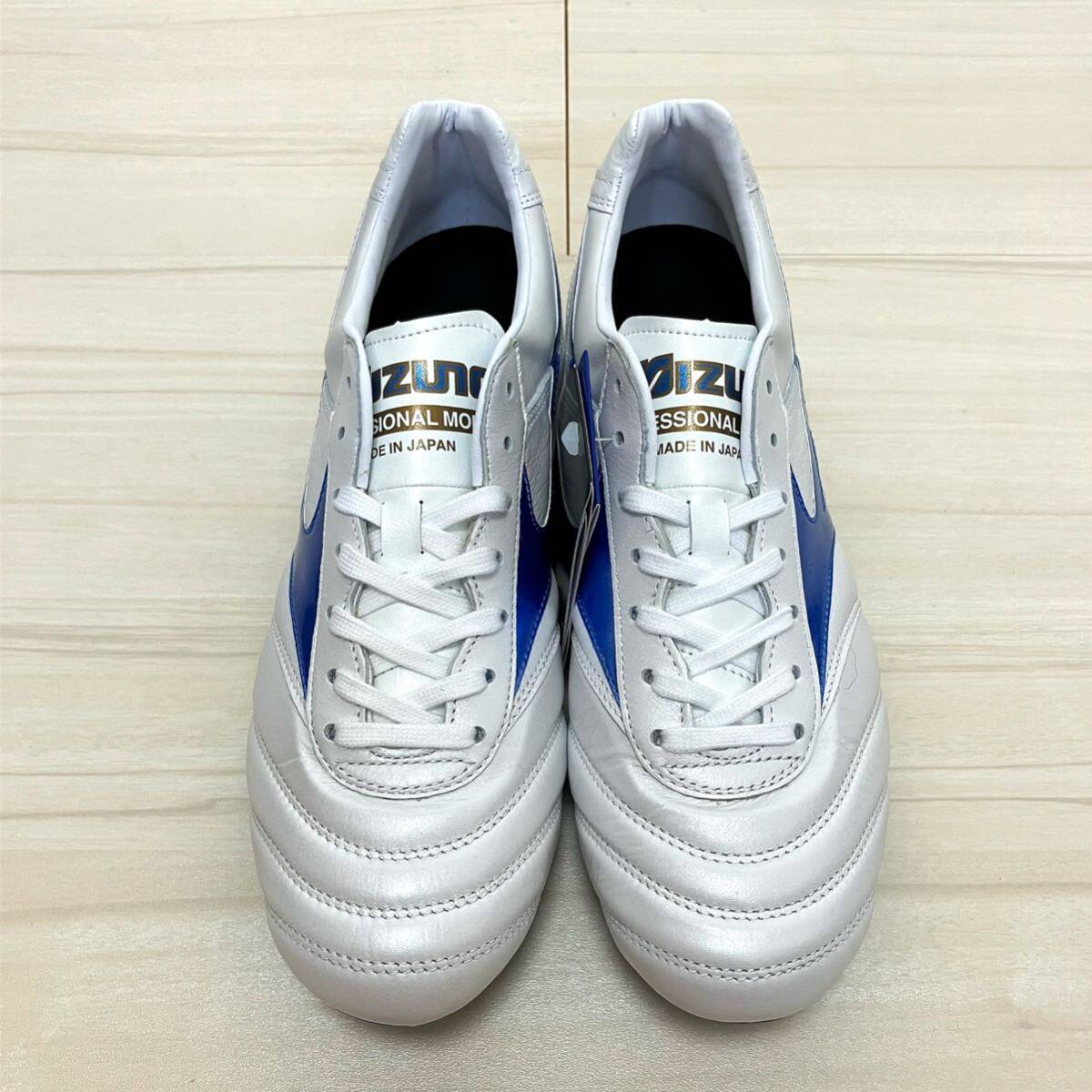 MIZUNO ミズノ モレリア2 ジャパン 26 5cm ムゲンパック 白 青