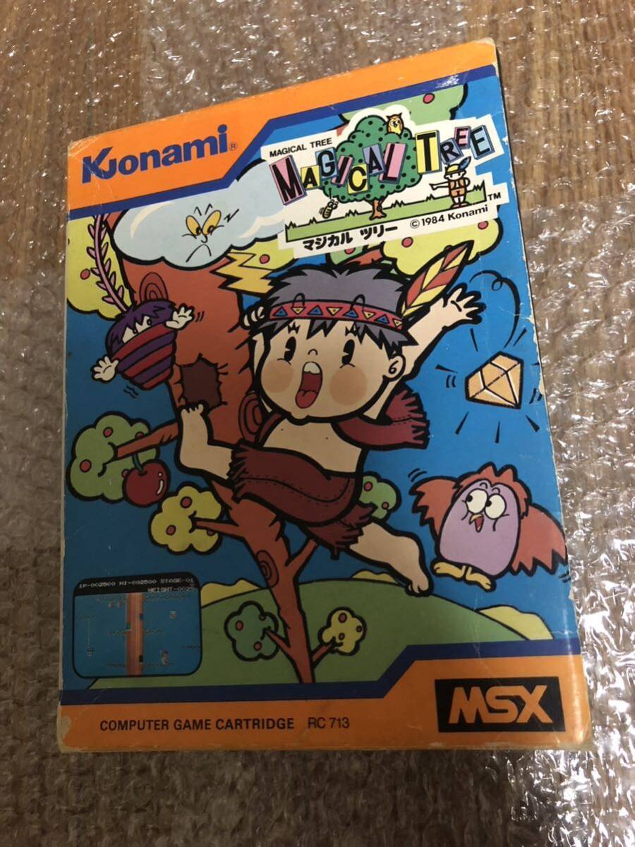 u*）様 Konami マジカルツリー MSX カートリッジ RC 713 コナ Konami