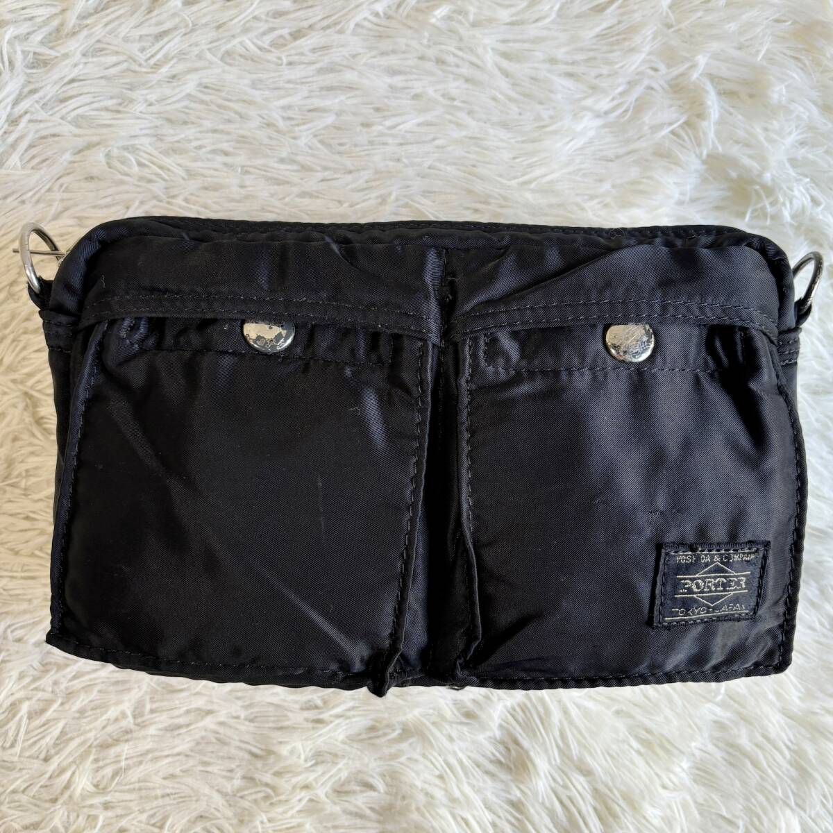 1円〜 2WAY◎ PORTER TANKER ショルダーバッグ ボディバッグ クロス