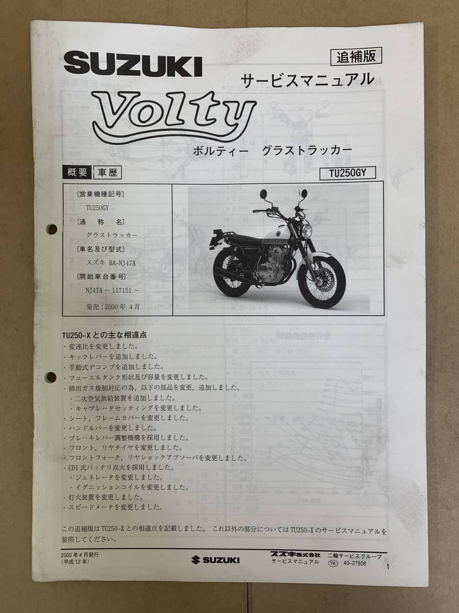 スズキバンディット1250サービスマニュアル SUZUKI Bandit