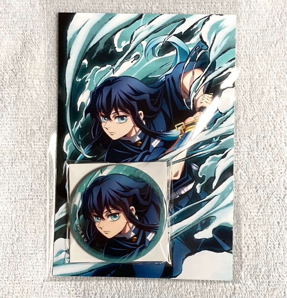 鬼滅の刃 全集中展 幕間画 缶バッジ 時透無一郎 時透無一郎 鬼滅の刃