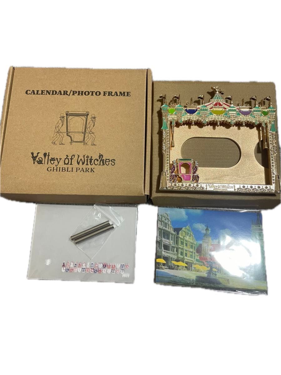 ジブリパーク メリーゴーランド フレーム付きカレンダー 新品｜Yahoo