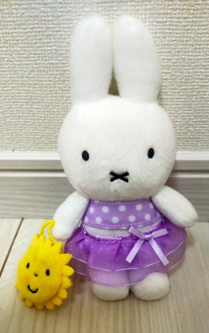miffy miffy ミッフィー 水玉 サマーウェア マスコット キーチェーン