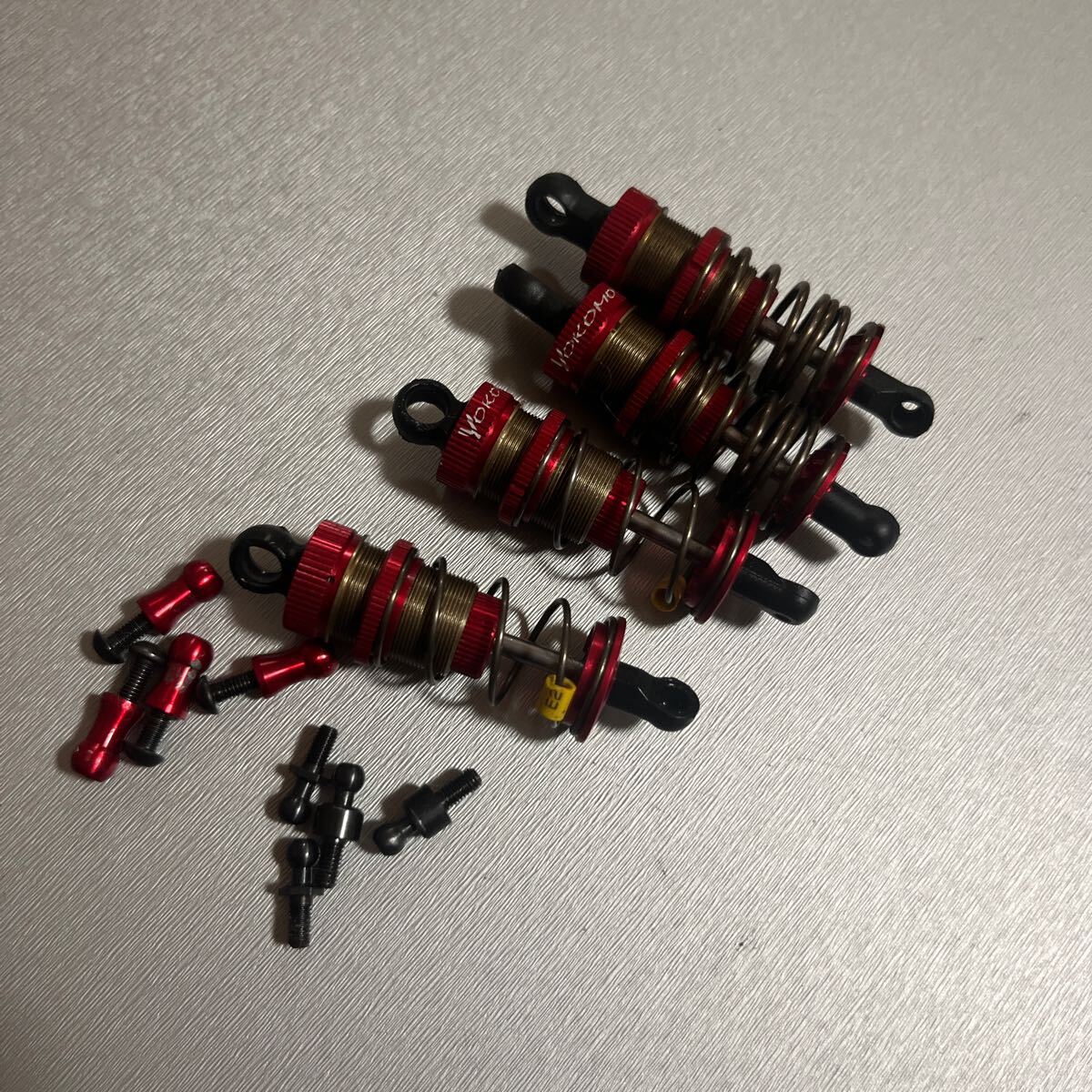 Yokomo YD-2用ショックセット レッド Yokomo YD-2用ショックセット